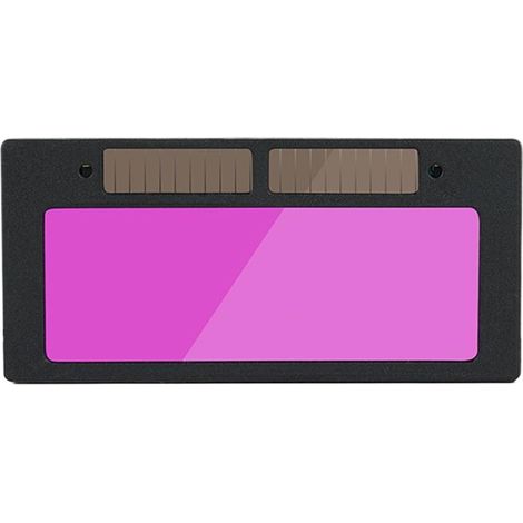 Lentille de soudage automatique, lentille solaire auto obscurcissante – Pièces de rechange solaires de couleur vraie, accessoires de casque automatiques réglables pour les yeux