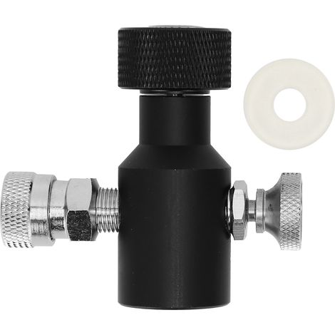 Adaptateur de Recharge CO2 pour Machine à Soda avec Valve de Dégagement ASA et Raccord Rapide Femelle 8mm (1/5)