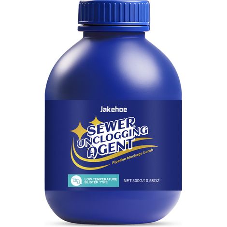 Agent de débouchage puissant pour canalisations (poudre pour canalisations domestiques) 300g