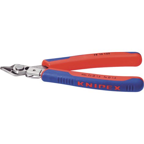 Knipex 125mm Electronics Super-Knips (72245) – Precision Stainless Steel Wire Cutter for Electronics and Fine Work (1/5)