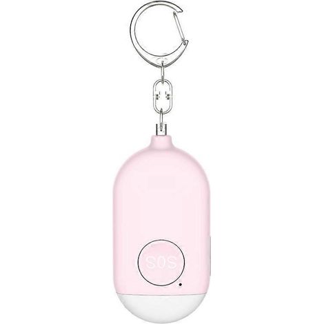 130 dB persönlicher Notruf, wiederaufladbarer Sicherheitsalarm mit LED-Taschenlampe und Anti-Angriffs-Alarm, für Frauen, Kinder, Senioren und Abenteurer - P (1/5)