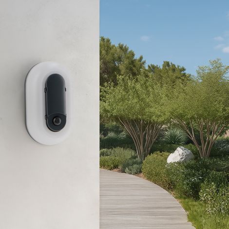 IluminaShop - Aplique LED con Sensor Movimiento Serena 101518W IP65 3000+4000+6000 (1/5)