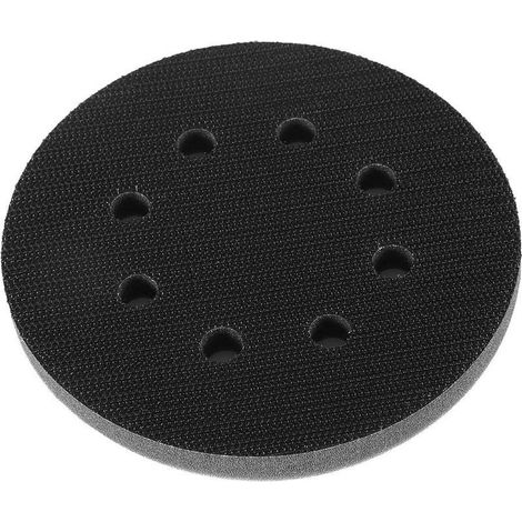 Tampon de ponçage souple 125mm Compatible polisseuses pneumatiques et électriques 8 trous pour réduction des vibrations (1/5)