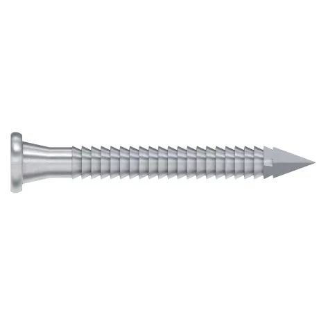Pointe annelée électrozinguée 4x50mm – Boite de 100 – Pour assemblages structurels Simpson Strong-Tie – Résistante à la corrosion