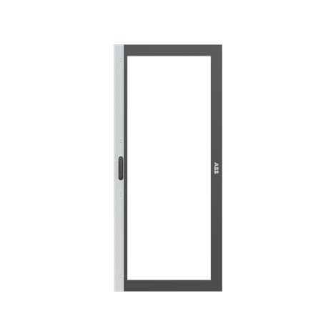 SPEE-L/M Porte Transparente L800xH1800 mm- IP55-3 Points de Fermeture IK07 1SZE990920B0230 ABB Q855G818 (1/3)