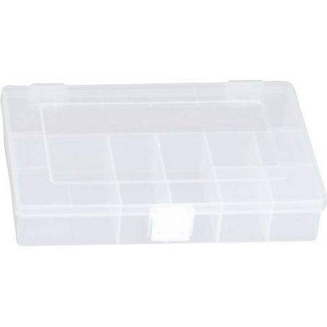 Hünersdorff 603600 Scatola di immagazzinaggio PP-COMPACT chiusa, adatto per alimenti (L x A x P) 250 x 46 x 170 mm Tras