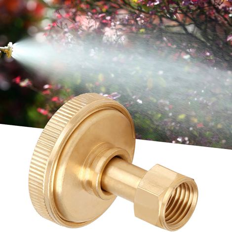 Buse de pulvérisation à 7 trous avec filetage femelle G1/4" pour arrosage de jardin (droite) (1/5)