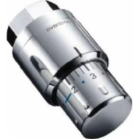 Robinet thermostatique Oventrop KPL thermostat Vindo TH nickel