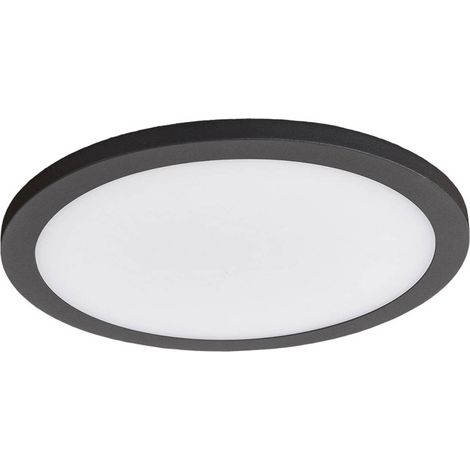 Lucande LED 'Malena' in Nero da Alluminio