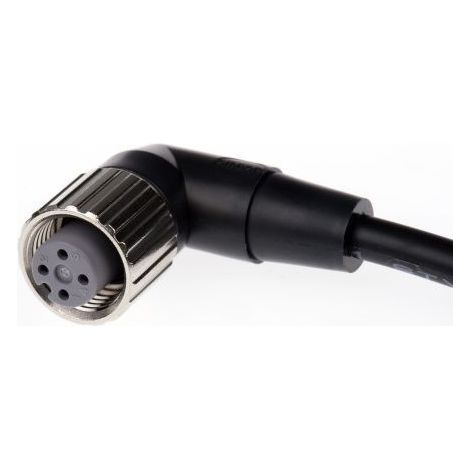 Connettore Femmina M12 angolare 4 Fili 5 Metri