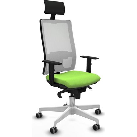 piqueras-y-crespo Chaise Ergonomique Moderne vert pistache (1/3)