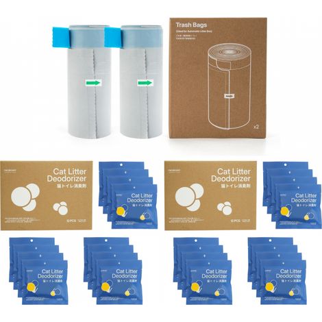 Neakasa Pack Accessoires pour litière automatique M1 : Sacs poubelle + Désodorisants - NEAKASA