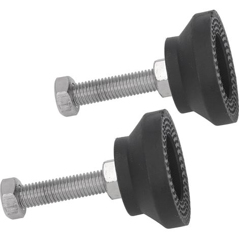 Pieds de Meuble Réglables Support 90kg Vis de Mise à Niveau Fixe, Lot de 2 Cales de Stabilisation pour Table, Armoire, Étagère (1/5)