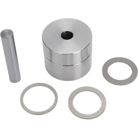 Set mit 4 Stempeln und Matrizen zur Herstellung von Münzen und Ringen, inklusive automatischem Metallstanzwerkzeug-Set