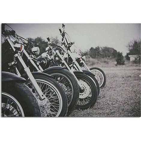 Tableau motos - 50 x 40 cm (1/4)