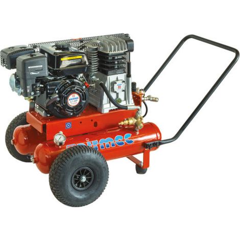 AIRMEC TEB 22/510 510 l/min MOTOCOMPRESSORE LONCIN 6,5 HP BENZINA