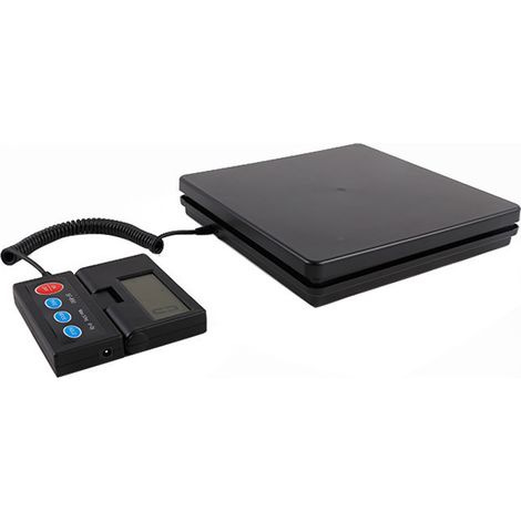 Bilancia postale digitale da 50 kg, bilancia di precisione per pacchi da 2 g con timer, funzione tara, schermo LCD pieghevole a 90°, bilancia portatile per bagagli, casa, ufficio postale, alimentazion