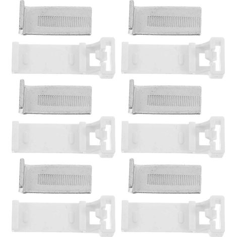 Support de store transparent compatible avec les stores enrouleurs en plastique pour la maison (lot de 6) (1/5)