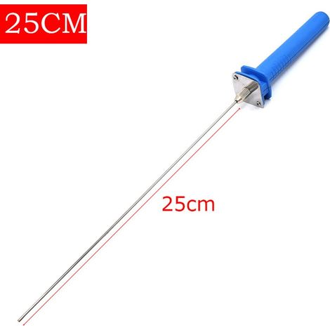 Cutter Électrique Pour Mousse - Température Maximale 300 °C - Chauffe en Moins de 10 Secondes - Poignée Ergonomique Bleue - 1 Pièce (1/2)
