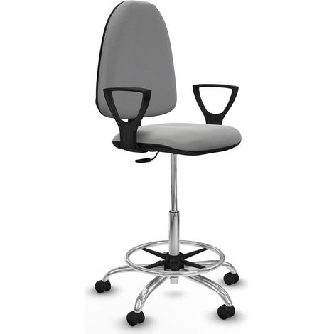 Sedia da Ufficio Piqueras y Crespo BFN05RF Grigio chiaro Alta (1/5)