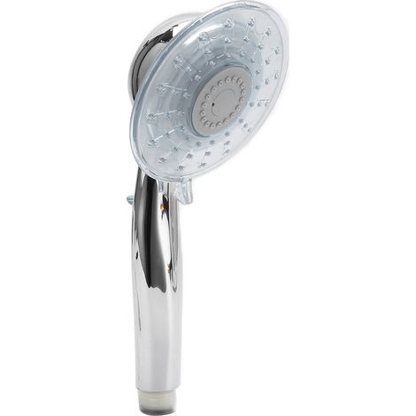 Pommeau de douche coloré LED, douchette à main, salle de bain domestique avec sortie d'eau réglable, Spray coloré Flash (1/5)