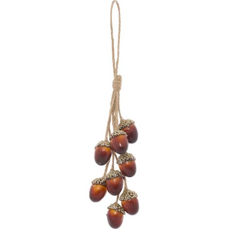 SDN MADERA BELLOTA RACIMO 9CM - Feeric lights & christmas
