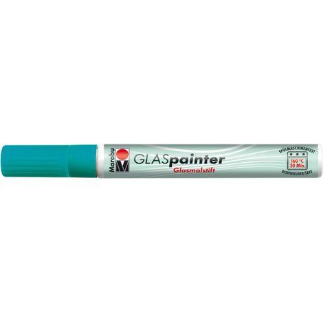 MARABU - PENNARELLO PER PORCELLANA E VETRO 3-4MM TURCHESE 092 (1/3)