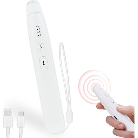 Appareil Électrique Rechargeable Anti Piqûres, Stylo Chauffant Anti Démangeaisons, Solution Rapide et Efficace