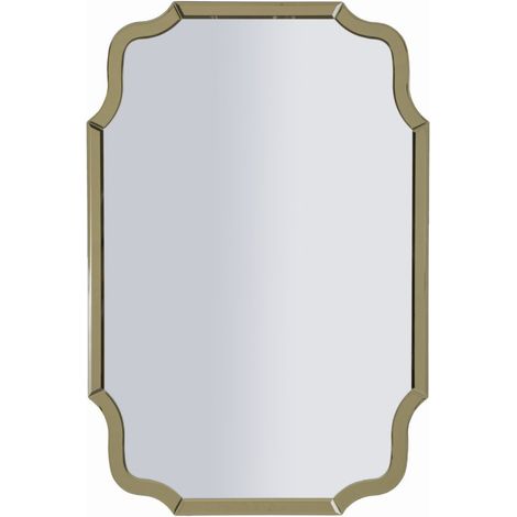 Miroir mural Istanbul Gold 60 x 1 x 90 cm (Dimensions intérieures du miroir : 54 x 84,5 cm) (1/5)