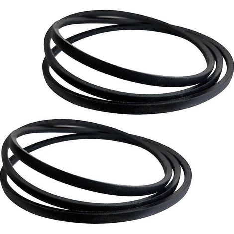 Lot de 2 courroies de plateau de coupe 144959 pour tondeuse autoportée de 42 pouces (1/5)