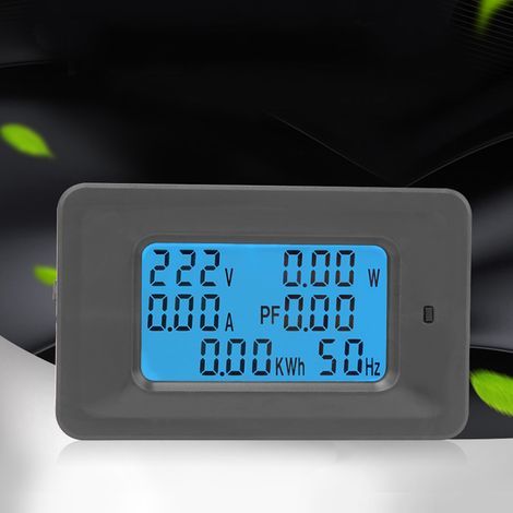 Multimètre Numérique LCD 6 en 1 110-250V 100A avec Capteur de Courant et Surveillance de Puissance (1/5)