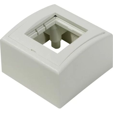 Nexans N200.116 Aufputzdose LANmark EU-Stil 45x45mm weiß