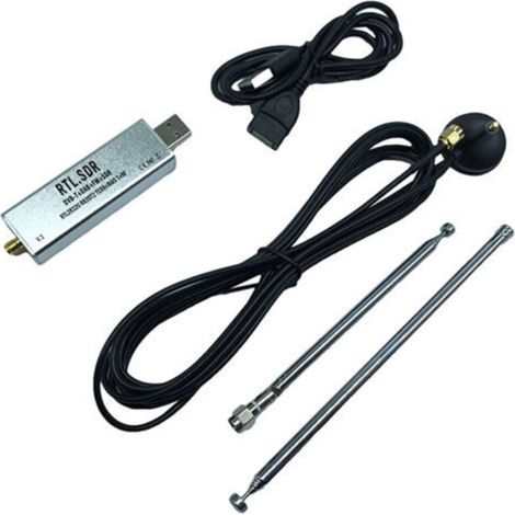 Radio receiver, full-band software 0.1MHz-1.7GHz HF FM radio receiver, ADSB aviation band (1/5)