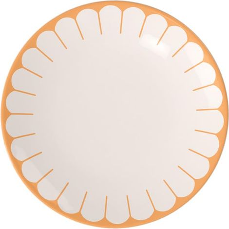 Fleur soleil Assiette plate 28,5x28,5x3,5cm (1/5)