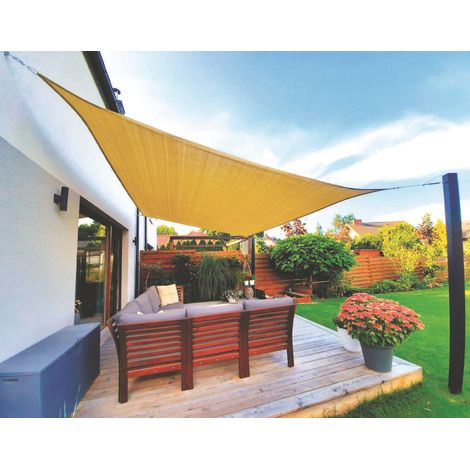 Confine VELA OMBREGGIANTE RETTANGOLARE Col. Beige mt. 3x4