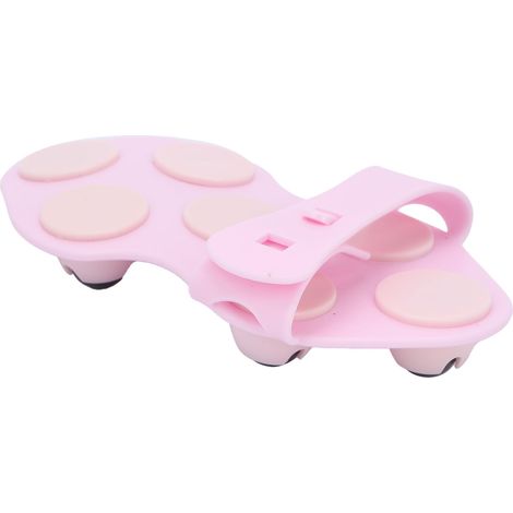 Lot de 7 billes métalliques rouleau massage corporel à 360°, manuel portatif en métal, outil de relaxation musculaire, accessoire bien-être pour tout le corps (1/5)