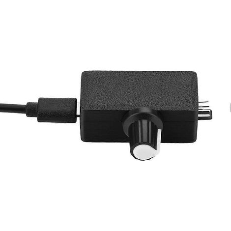 12V 4-Pin Lüfterdrehzahlregler, DC-Motordrehzahlregler, Pulsweitenmodulation (PWM), DIY-Kühlkörper-Steuerschalter, Typ C (1/5)