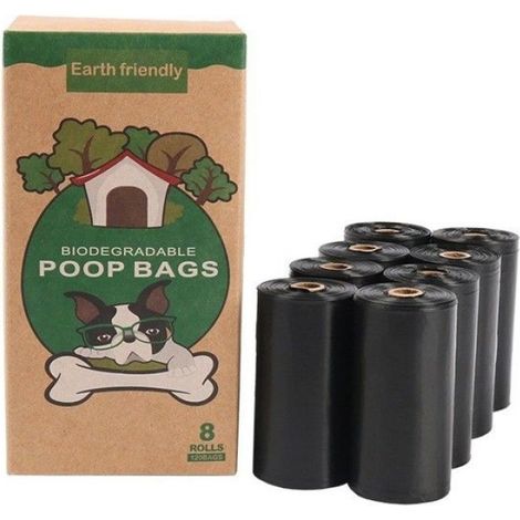 sacs à déjections animales Sacs pour crottes chiens biodégradables style débardeurN° : 55 (1/5)
