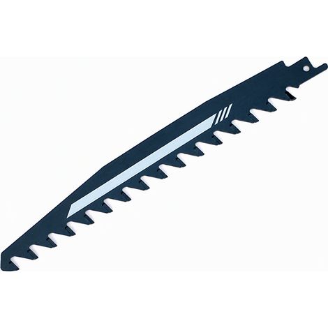 Lame de scie sabre bleu foncé réf. 243, rechange pour scie alternative, découpe de brique, pierre et béton (1/5)
