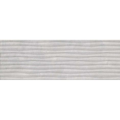 Carrelage mur à relief effet béton blanc perlé 32x99 cm DANXIA BANAWE-R BLANCO (vendu par boite de 1,27m2) (1/5)