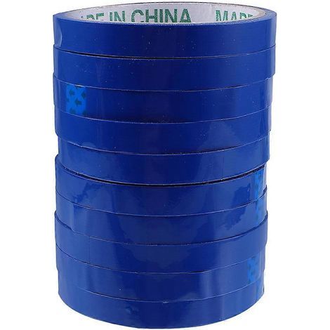 10 Rollen Verpackungsklebeband zum Verschließen von Beuteln (ideal für Supermärkte). – 3000,00 x 1,20 x 0,10 cm (1/5)