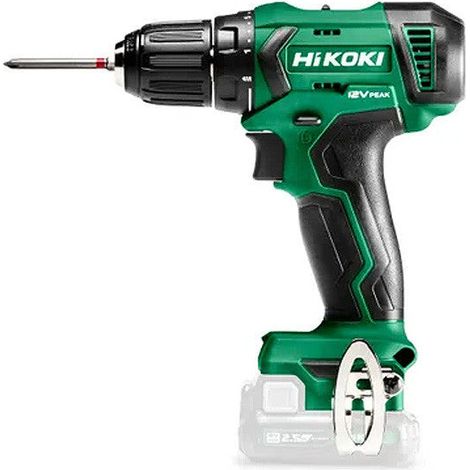Hikoki – Perceuse-visseuse à percussion 12V DV12DAW4 – Couple 38Nm – Mandrin à serrage rapide – Fonction marteau pour béton armé