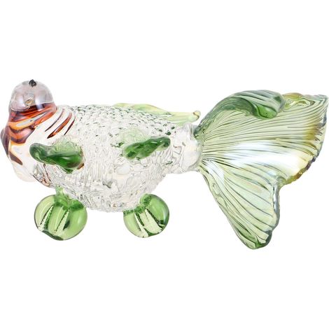 Koi Karpfen Kristallfigur Kleineres Fischornament aus