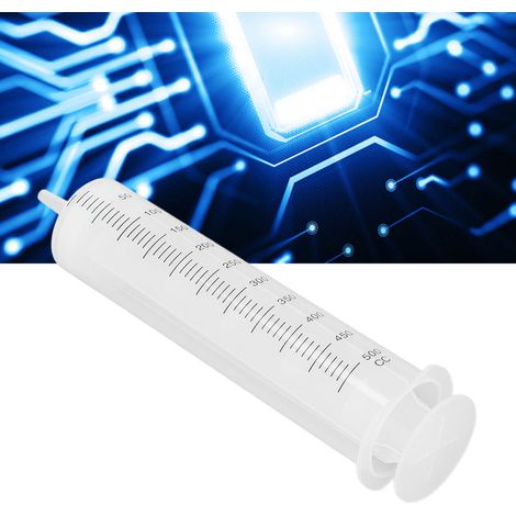 Seringue en plastique extra-large de 500 ml avec tubulure et tube distributeur de colle (1/5)