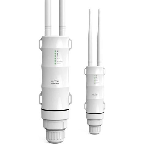 Point d'accès sans Fil extérieur AC600 Répéteur WLAN extérieur Répéteur WLAN extérieur Amplificateur WiFi de Zone extérieure 2