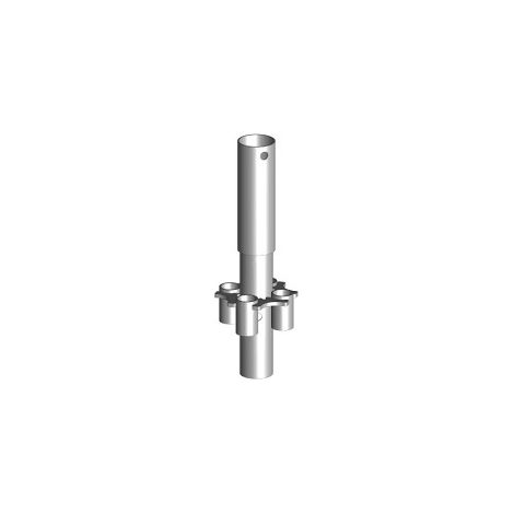 DUARIB - Montant de départ - 1m - pour MULTI 4X - acier (1/3)