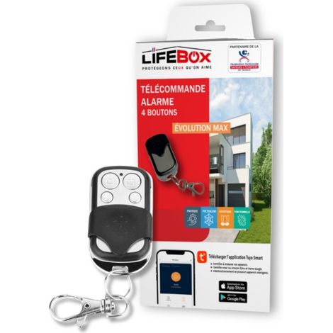 Télécommande alarme EvolutionMax 4 boutons (1/5)