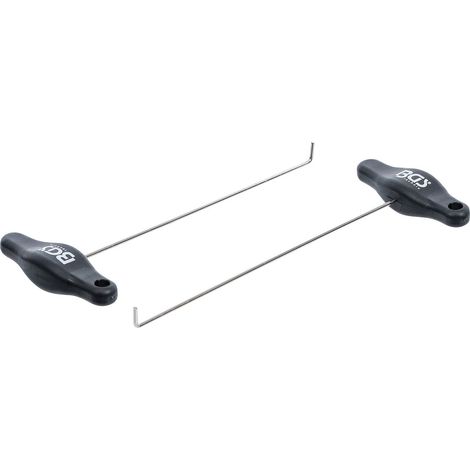 BGS  Jeu  de  crochets  pour  le  démontage  de  tableaux  de  bord  Mercedes-Benz  2  pcs.  -  69510 (1/3)