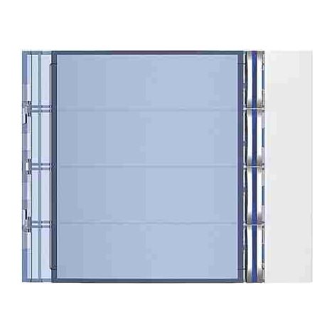 BTI352042 Frontpanel mit 4 Tasten in einer Spalte, Ausführung in Weiß