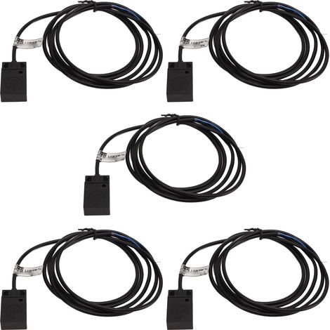 5-mm-induktiver Näherungssensor, schnelle Reaktionszeit, störungsresistent, 2-adrig, normalerweise offen (NO), 110-220 V AC. (1/5)
